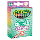 Crayola Colors of Kindness Crayons, 24 Count