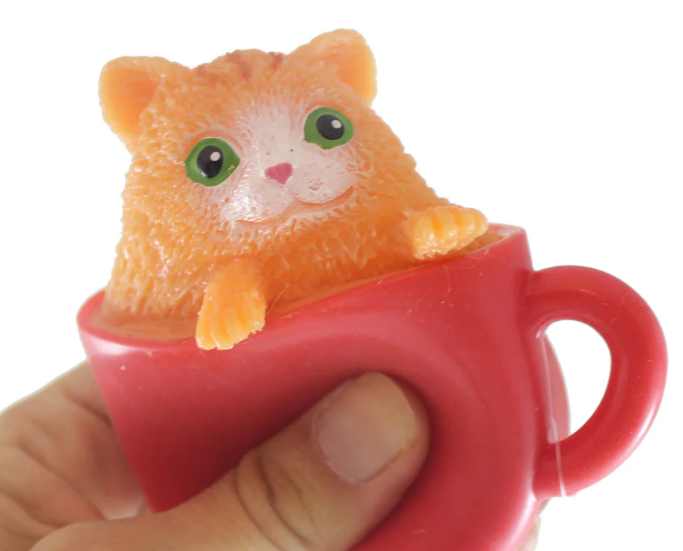 Schylling Pop A Chino Kitten In A Cup