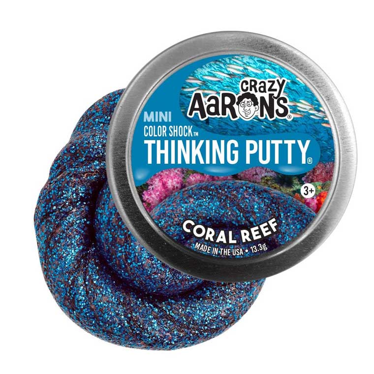 Crazy Aarons Thinking Putty Mini Coral Reef