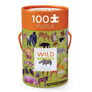 Crocodile Creek 100 Piece Puzzle 36 Wild Animals
