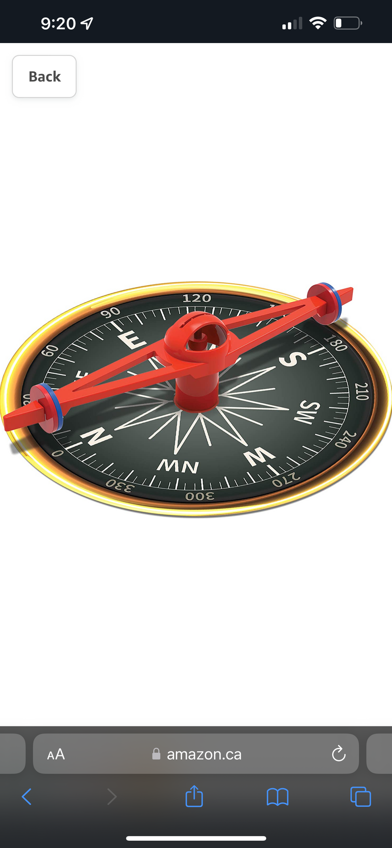 4M Magnetic Compass