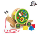 Hape Walk-A-Long Snail Shape Sorter