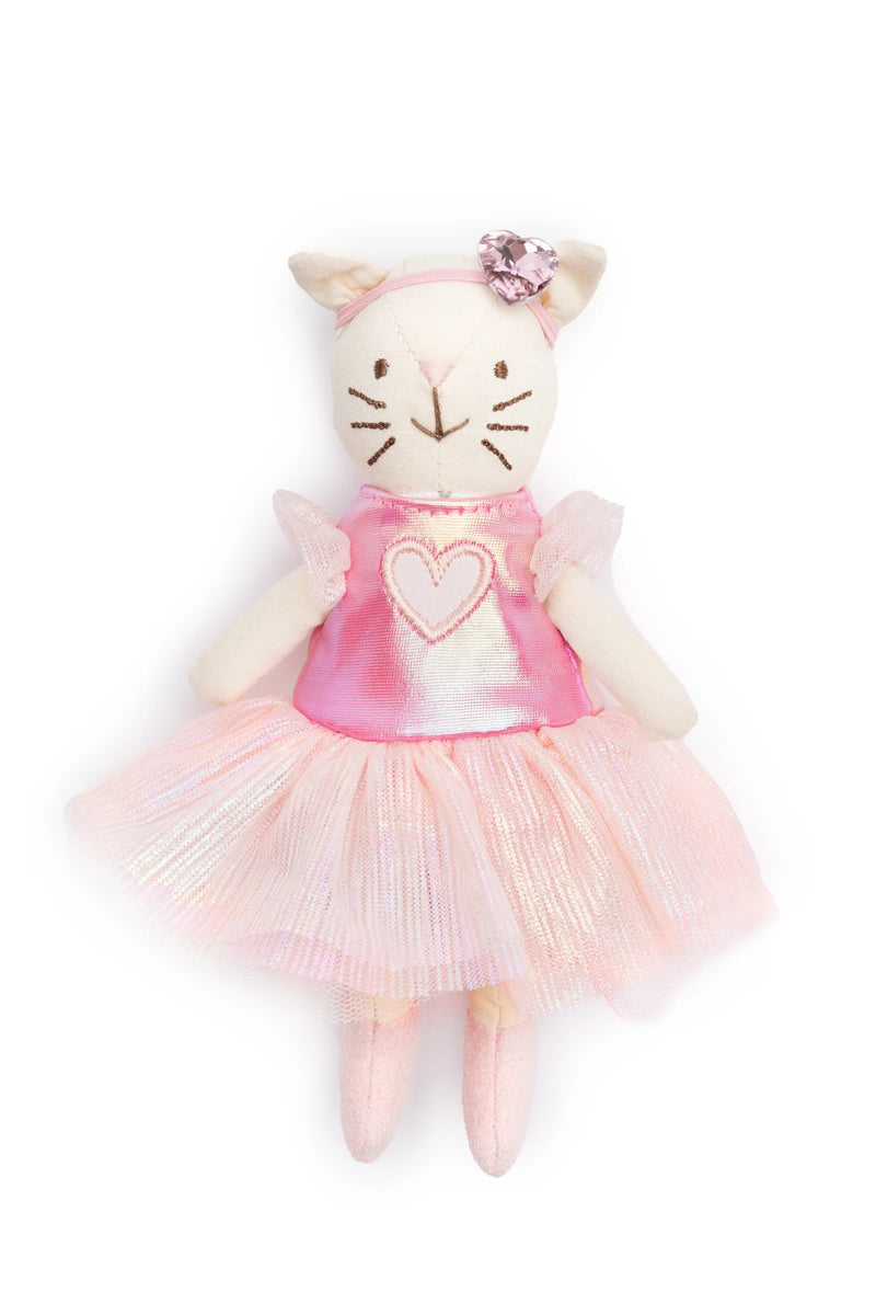 Great Pretenders Valerie The Valentines Kitten 7" Mini Doll