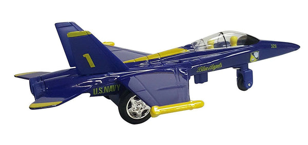 Die Cast Pull Back Plane Blue Angels