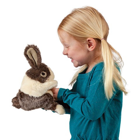 Folkmanis Baby Dutch Rabbit Bunny Puppet