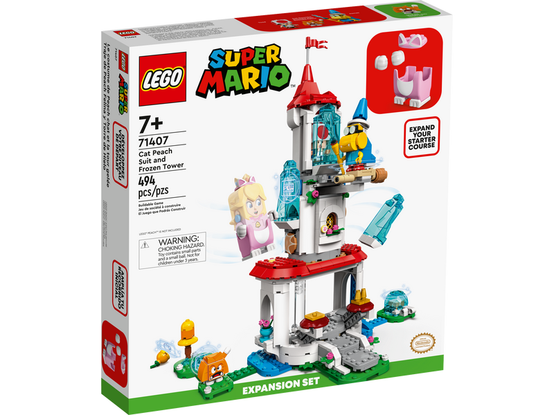 LEGO Cat Peach Suit and Frozen Tower Expansion Set 71407