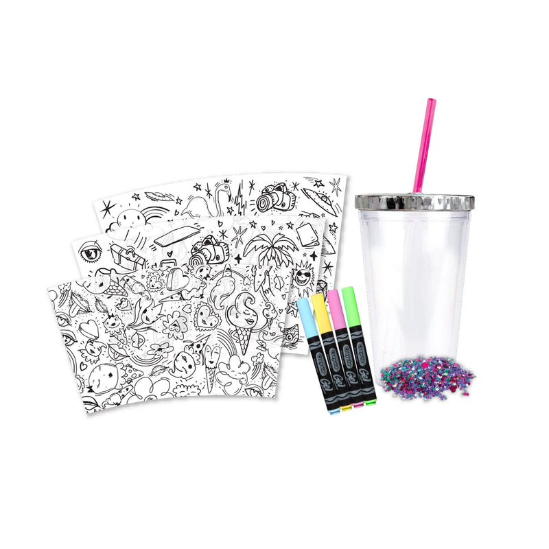 Crayola Creations Confetti Tumbler Kit