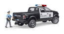 Bruder RAM 2500 Police with Policeman and Lights & Sounds
