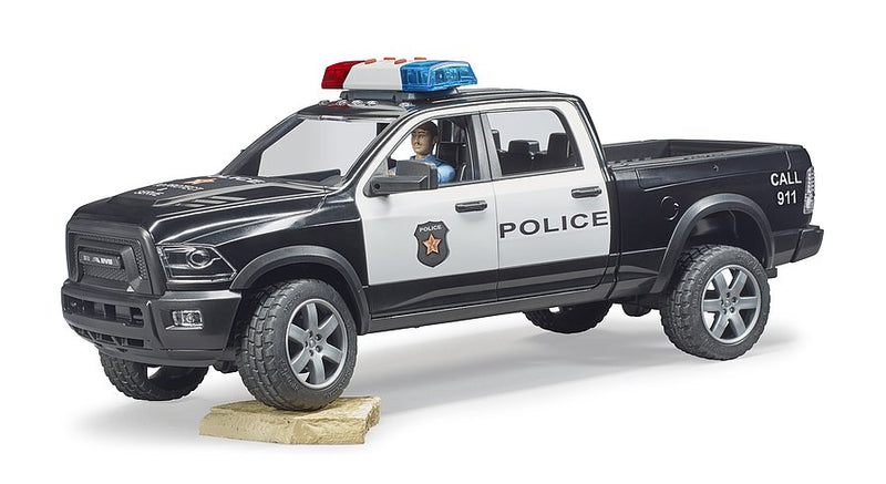 Bruder RAM 2500 Police with Policeman and Lights & Sounds