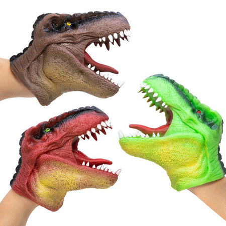 Dinosaur Rubber Hand Puppet