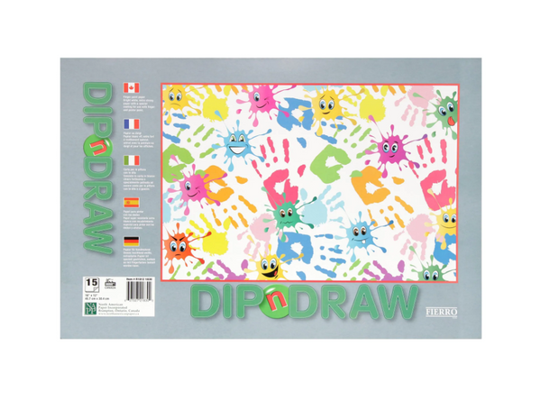 CTG Dip N Draw Fingerpaint Paper Pad