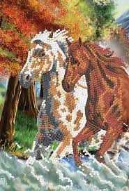 Crystal Art Notebook Wild Horses