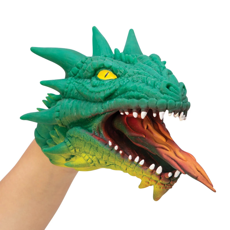 Schylling Rubber Dragon Hand Puppet