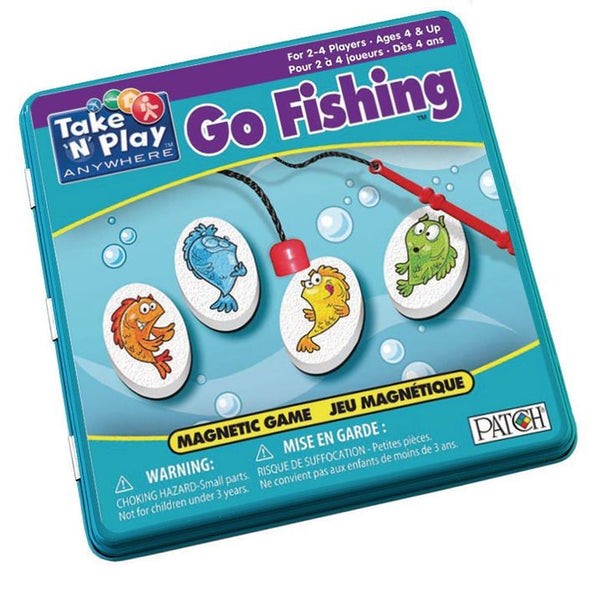 PlayMonster Magnetic Tin Go Fishing