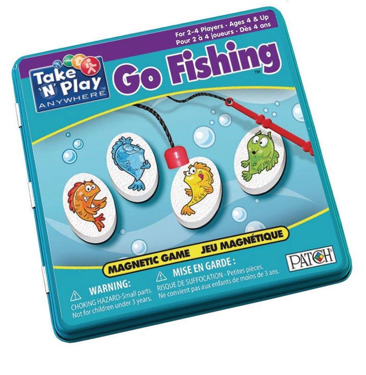 Magnetic Tin Go Fishing