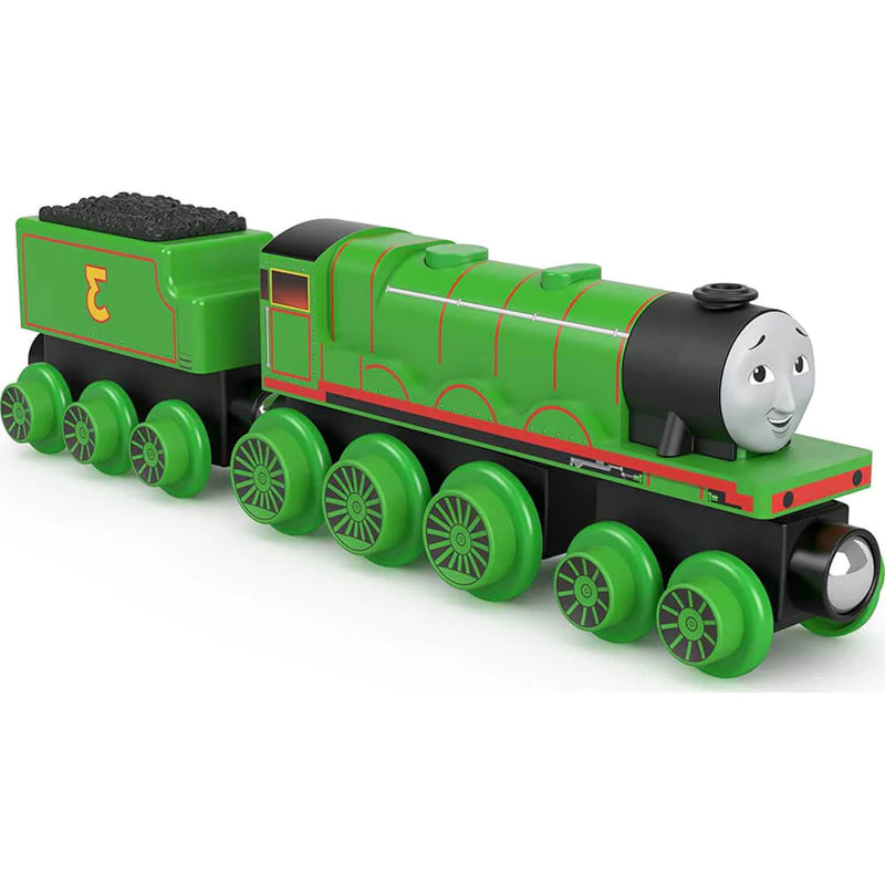 Thomas & Friends Wooden Railway Henry Engine & Car