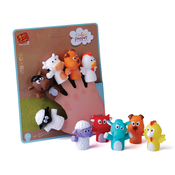 Animal Finger Puppets 5pc