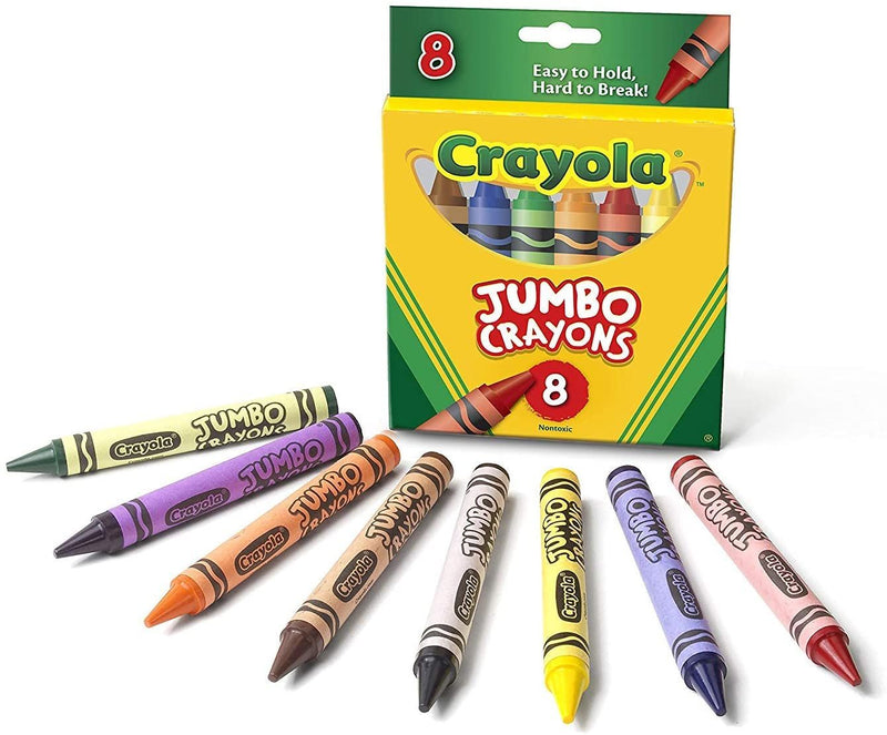 Crayola Jumbo Crayons, 8 Count