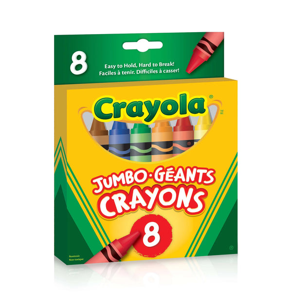 Crayola Jumbo Crayons, 8 Count