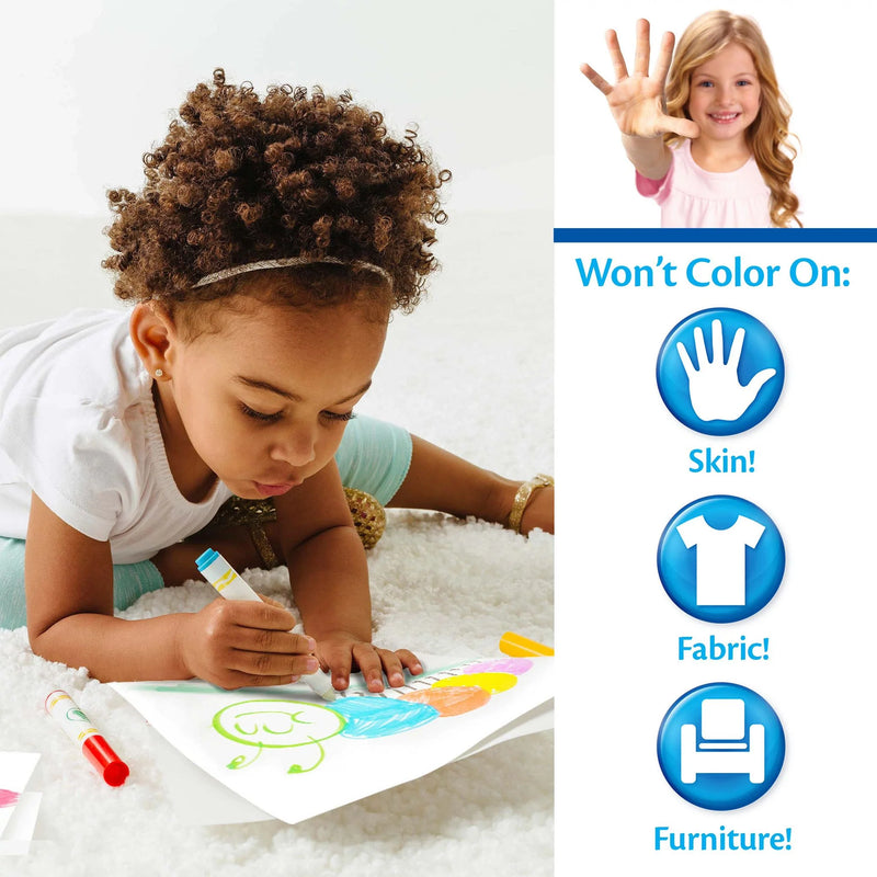 Crayola Color Wonder Mess-Free Glitter Paper & Markers Kit, Disney Princess