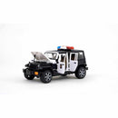 Bruder Jeep Rubicon Police Car  With Lights And Sound & Policeman