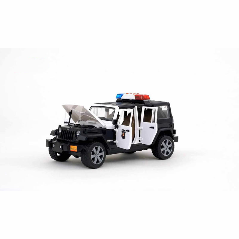 Bruder Jeep Rubicon Police Car & Policeman