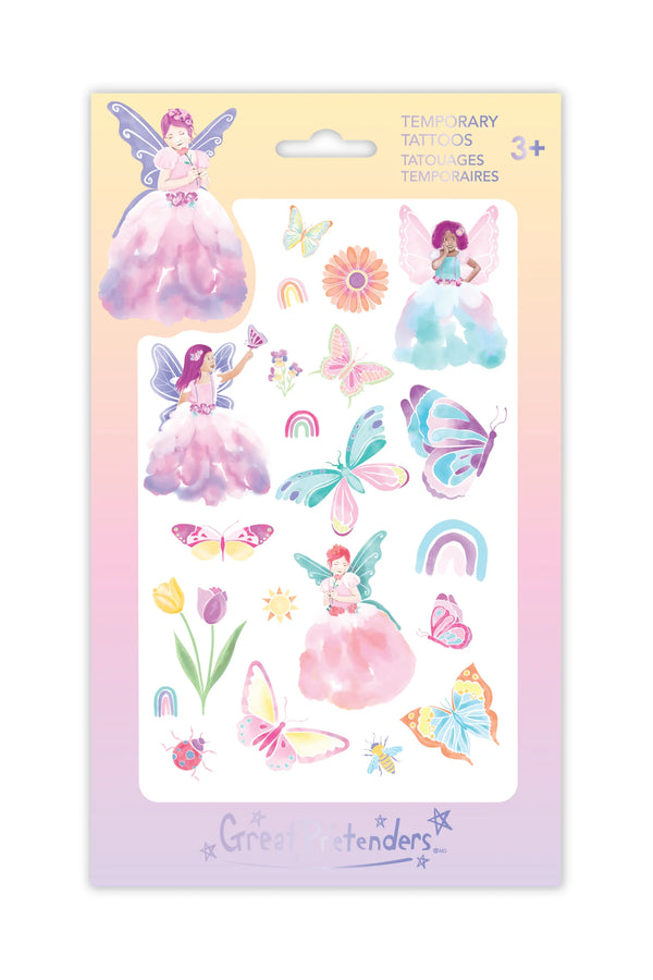 Great Pretenders Temporary Tattoos Butterfly Fairy 18pc