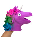 Schylling Unicorn Rubber Hand Puppet