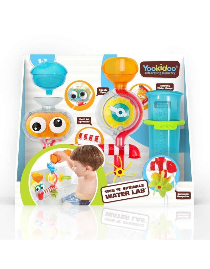 Yookidoo Spin 'N' Sprinkle Water Lab